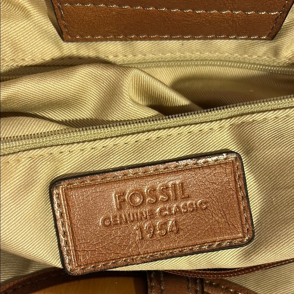 FOSSIL Multicolor Woven Tote with Wooden Handles - Picture 8 of 8